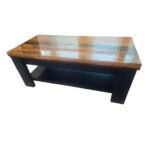 Solid Wood Coffee Table with Epoxy Resin River