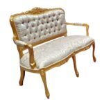 Loveseat Sofa Louis XV Baroque Style - Image 2