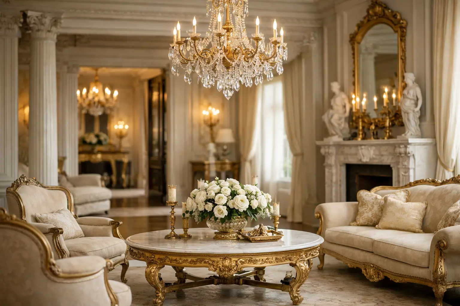 Neoclassical Interior Design for a Royal Home
