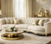 Custom Luxury Sofa Design for Royal Living