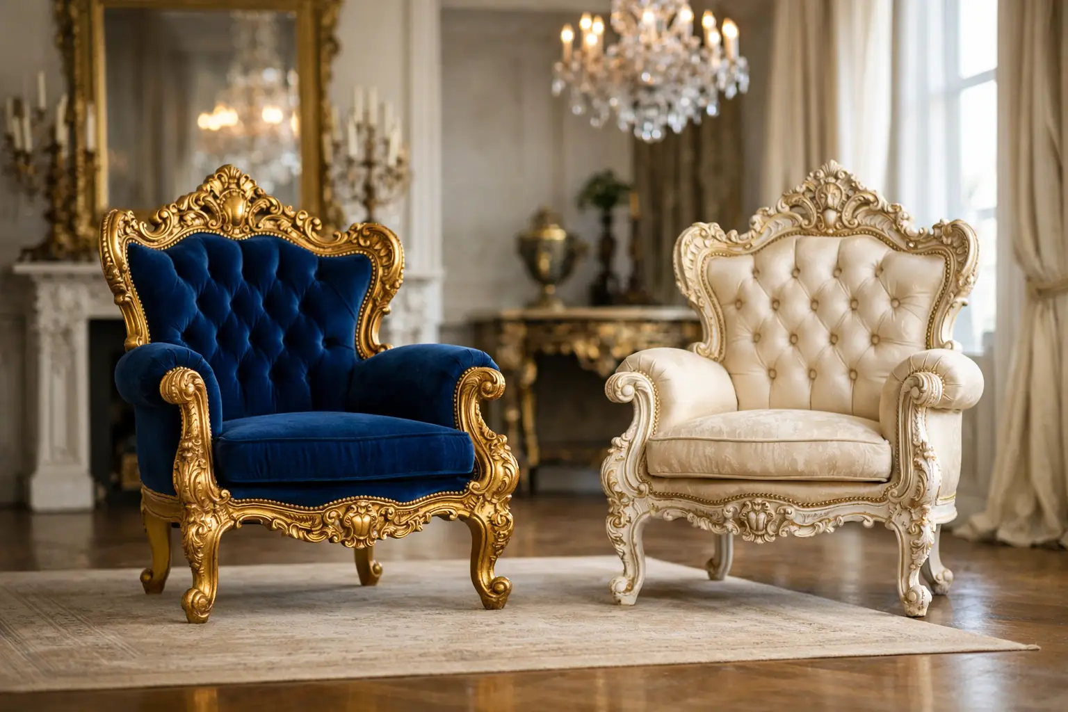 How to Choose Baroque Chairs for a Royal Home